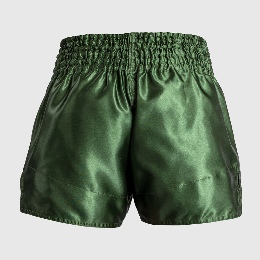 Venum Classic Muay Thai Shorts - Khaki/White