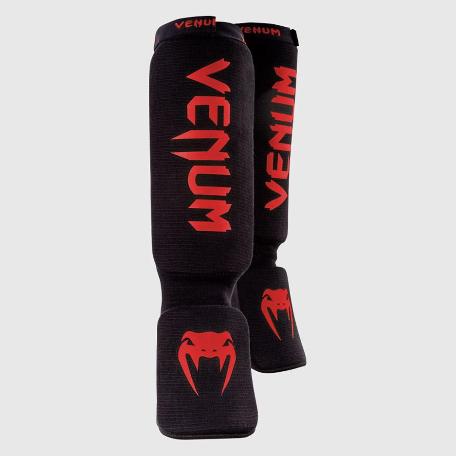 Venum Kontact Shin guards - Black/Red