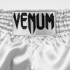 Venum Classic Muay Thai Shorts - Silver/Black