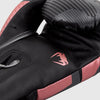 Venum Elite Boxing Gloves - Black/Pink Gold - 16oz