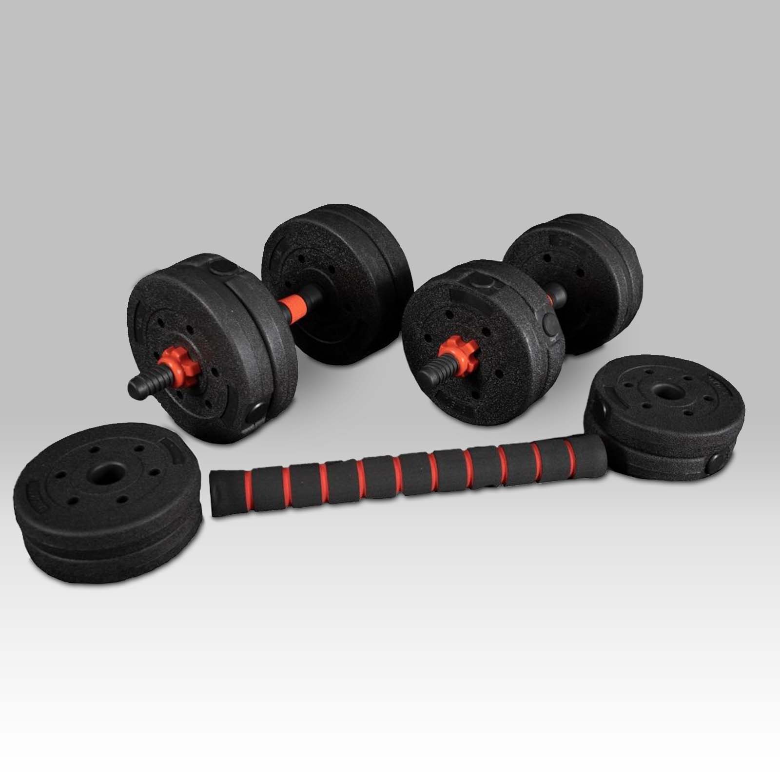 20kg discount barbell set