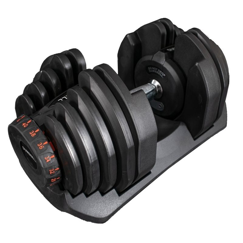 Adjustable dumbbells, 24kg-40kg | GymJunkie NZ